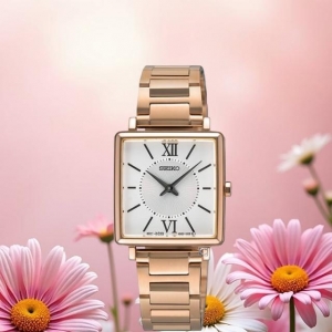 Seiko SEIKO SWR112P1 Conceptual Quartz Analogue Rose Gold 5ATM Ladies Watch