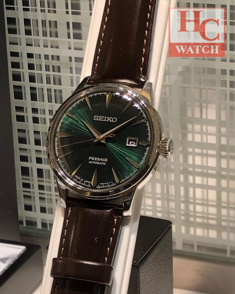 SEIKO Presage SRPD37J1 Cocktail Time Automatic Green Emerald EditionPurchase