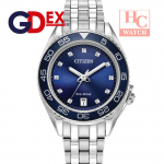 Citizen FE6160-57L Eco Drive Carson Blue Dial Stainless Steel Strap Analog Women's Watch