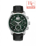 BULOVA 96B310 Sutton Chronograph Quartz Green Dial Men's Leather Watch