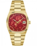 Bulova 97B242 Red Dial Stainless Steel Bracelet Super Seville Limited Edition 888 Pcs Worldwide