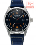 ALPINA AL-240N4S6 Startimer Pilot Navy Blue Dial Blue Nylon Men's Watch