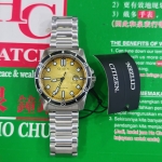Citizen Eco-Drive AW1816-89X Yellow Analog Stainless Steel Men's Casual Watch