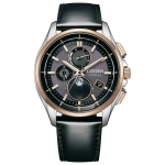 Citizen Attesa BY1004-17X Photovoltaic Lunar Program Super Titanium Case Leather Strap
