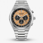 Citizen Zenshin Super Titanium CA4610-85Z Orange Dial 42.5mm Men Watch
