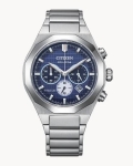 Citizen CA4691-59L Zenshin Senkei Eco-Drive 41mm Chronograph Super Titanium Men Watch