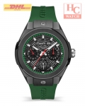 CERRUTI 1881 RUSCELLO MEN GREEN SILICONE STRAP CHRONOGRAPH CTCIWGQ2116904 WATCH