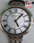 NEW CERRUTI 1881 WOMEN CTCRM25202 SILVER GOLD STAINLESS STEEL ANALOG WATCH