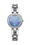 Citizen Lady EM0801-85N Beginning Blue Dial 31mm Eco-Drive Stainless Steel Lady Dress Watch