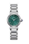 Citizen L EM1130-83X Mae Green Dial Stainless Steel Bracelet