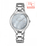 New Citizen Elegance EW2560-86X Titanium ladies watch with mother of pearl dial