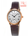 FREDERIQUE CONSTANT FC-235M1S4 Slimline Small Seconds Ladies Brown Leather Watch