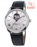 FREDERIQUE CONSTANT FC-310MS5B6 Classics Automatic Silver Dial Men's Black Leather Watch