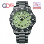 New Citizen NJ0177-84X Full Lume Dial Stainless Steel Automatic Gent's Watch