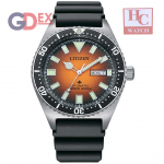 New Citizen Promaster NY0120-01Z Marine Diver Orange Dial Automatic Gent's Watch