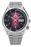 Orient Mako RA-AA0B02R Mechanical Automatic Red Dial SK Crystal Watch