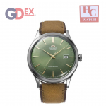 New Orient RA-AC0P01E Bambino Green Dial Mechanical Classic Gent's Watch