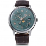 Orient Bambino RA-AK0805E30B Bambino Sun & Moon Automatic watch with calendar date & night Watch