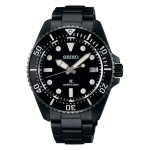 Seiko PROSPEX 2024 Solar Diver’s in All Black Style Caliber V157 SNE599P1