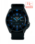 New SEIKO 5 sports SRPD81K1 Automatic Black Dial Black Nylon Analog Men's Watch