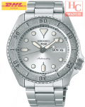 New Seiko 5 Sports SRPE71K1 Automatic Silver Dial Steel Bracelet Gent’s Watch