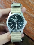 Seiko 5 Sports SRPG35K1 Field Sports Style Military Nato Beige Nylon 39mm Automatic
