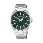 Seiko  Quartz Green Dial Stainless Steel Men's Watch SUR503P1