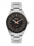 SEIKO Solar Quartz Grey Dial Stainless Steel Men's Watch SUR507P1