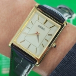 Seiko Classic CONCEPTUAL REGULAR SWR106P1 GOLD DIAL QUARTZ MEN WATCH